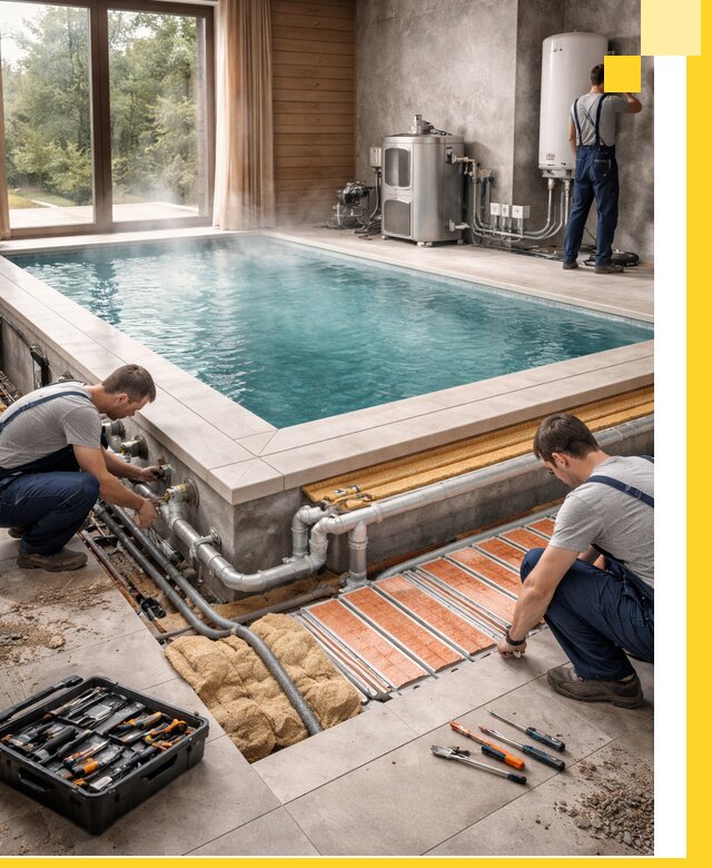 Проектирование и строительство тёплых бассейнов в Находке