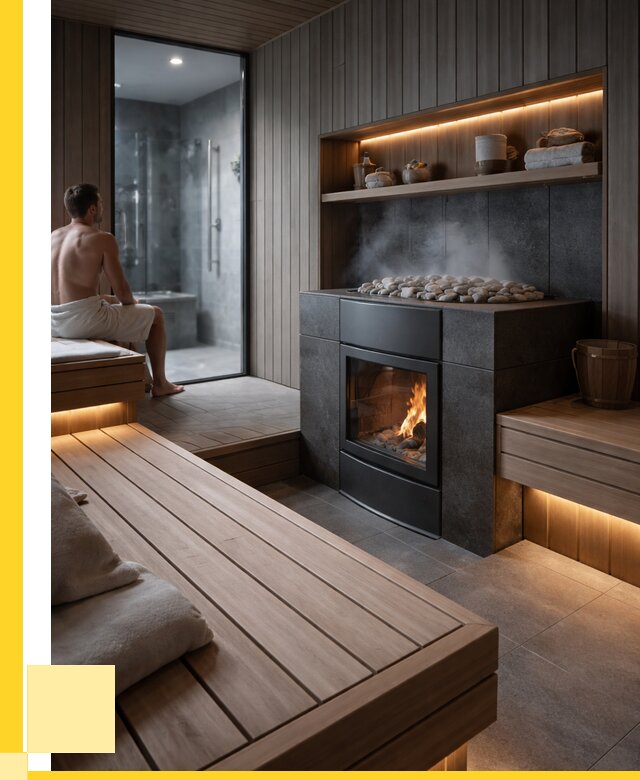 Проект сауны в частном доме в Находке от 36103 р. | ЭриданНхд