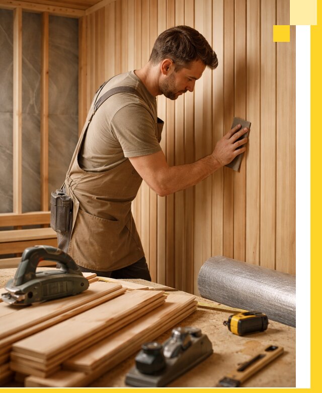 Профессиональная отделка саун и парных под ключ в Находке