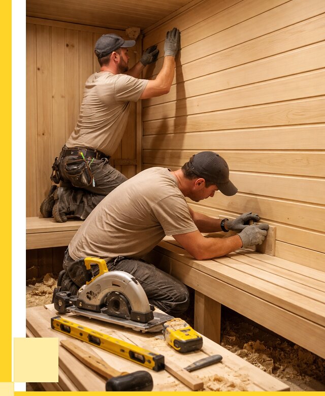 Обшивка саун вагонкой в Находке от 2579 р. | ЭриданНхд