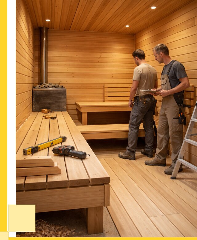 Отделка бань и саун в Находке по цене от 4642 р. | ЭриданНхд