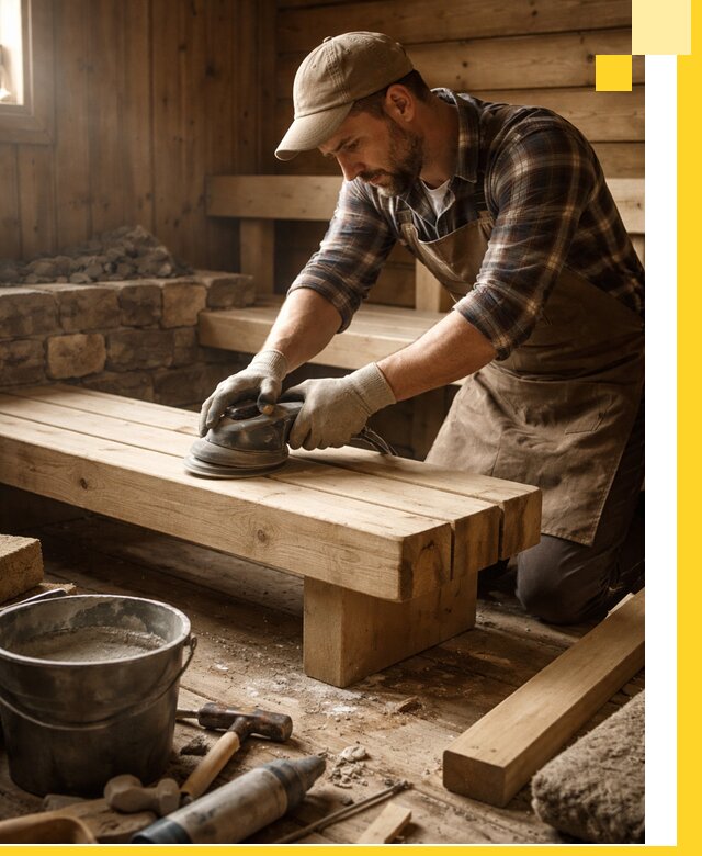 Ремонт бань под ключ в Находке с гарантией качества и сроков