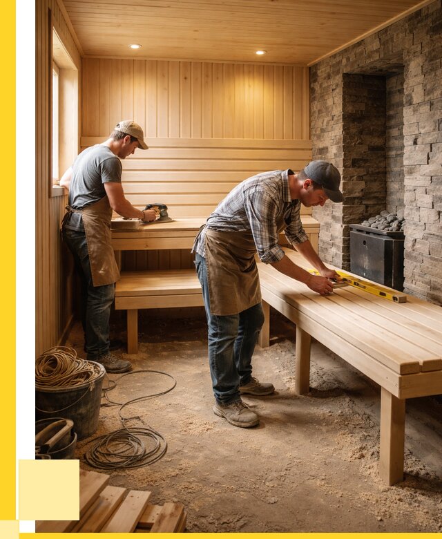 Отделка бани в Находке: внутренняя отделка от 3095 р. | ЭриданНхд