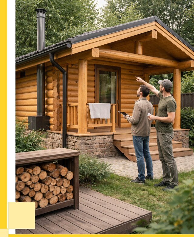 Бани для дачи под ключ в Находке от 257875 р. | ЭриданНхд