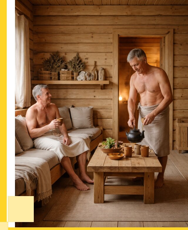 Бани с комнатой отдыха под ключ в Находке от 464175 р. | ЭриданНхд