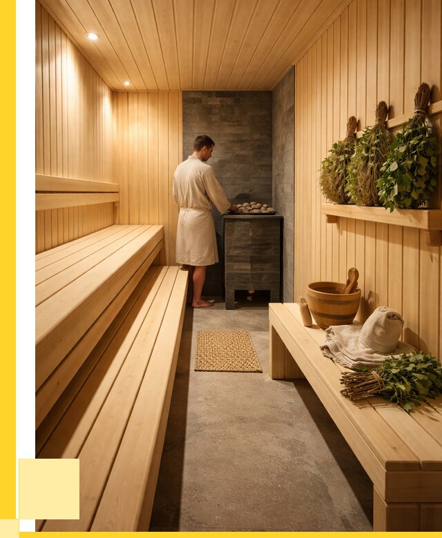 Отделка парной под ключ в Находке от 361025 р. | ЭриданНхд