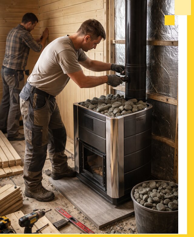 Проектирование и строительство парилок для бани в Находке под ключ