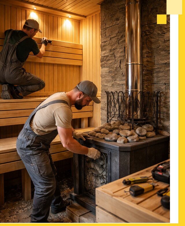 Комплексный дизайн бань, саун и зон отдыха в Находке