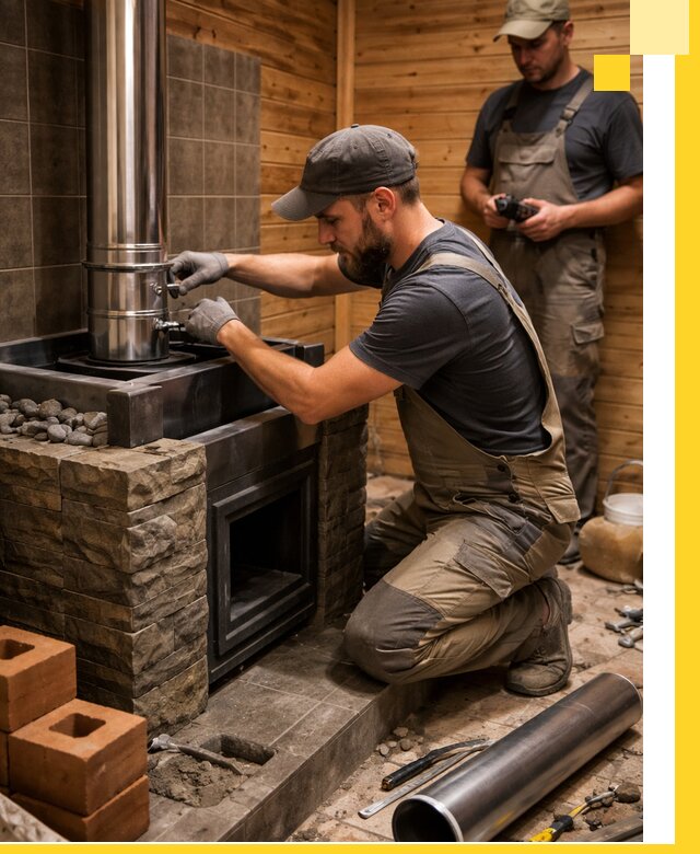 Изготовление и установка банных печей под ключ в Находке