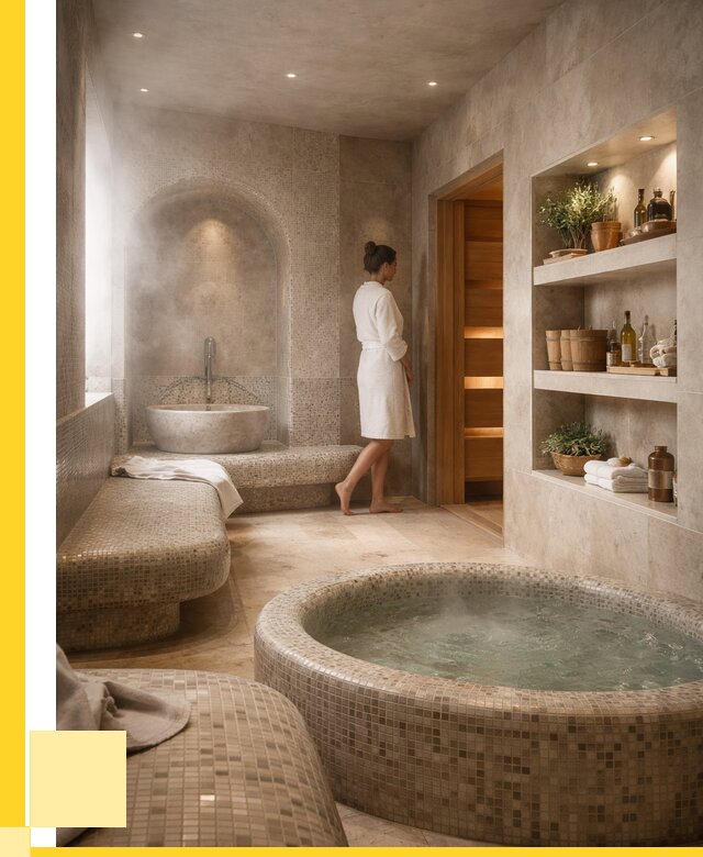 Строительство бани с хамамом в Находке от 773625 р. | ЭриданНхд