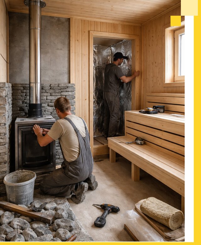 Строительство и изготовление бань под ключ в Находке