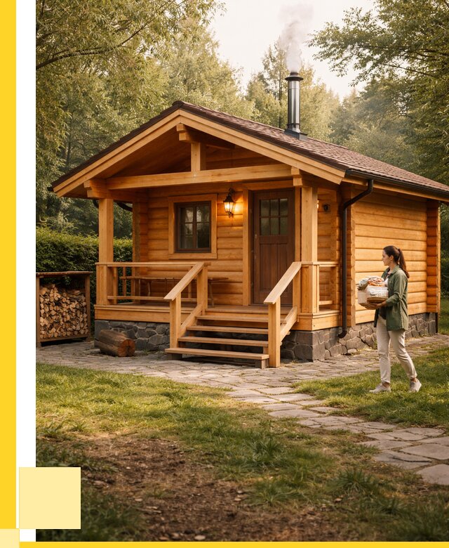 Купить баню под ключ в Находке от 670475 р. | ЭриданНхд