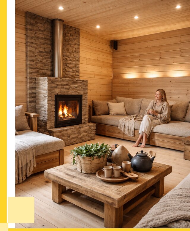 Проект бани с комнатой отдыха в Находке от 36103 р. | ЭриданНхд