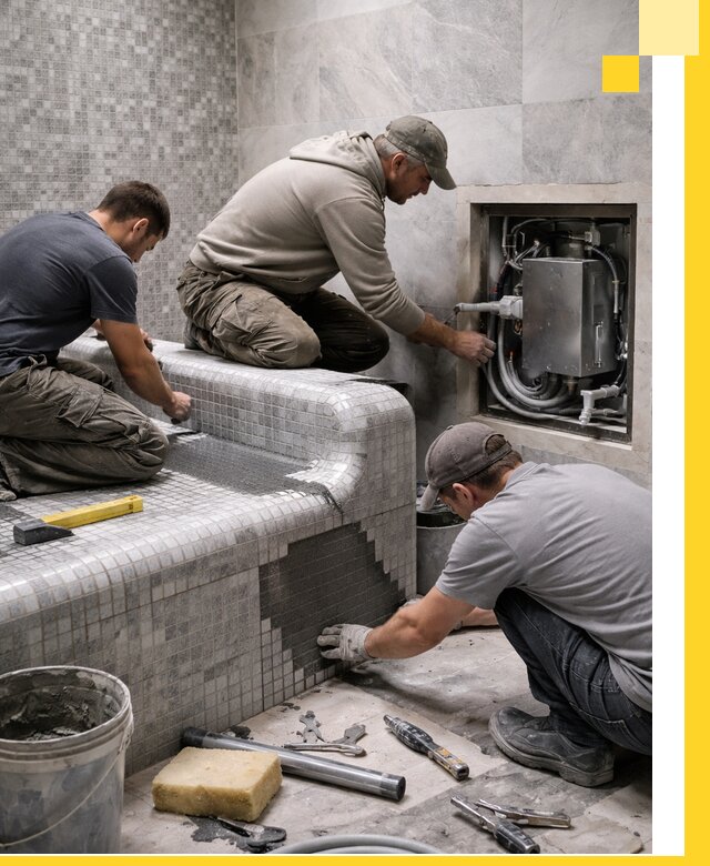 Проекты хамамов под ключ в Находке и дизайн и строительство