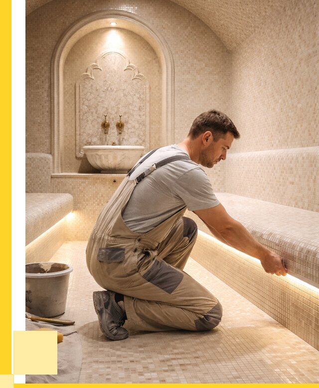 Отделка хамамов под ключ в Находке от 5673 р. | ЭриданНхд