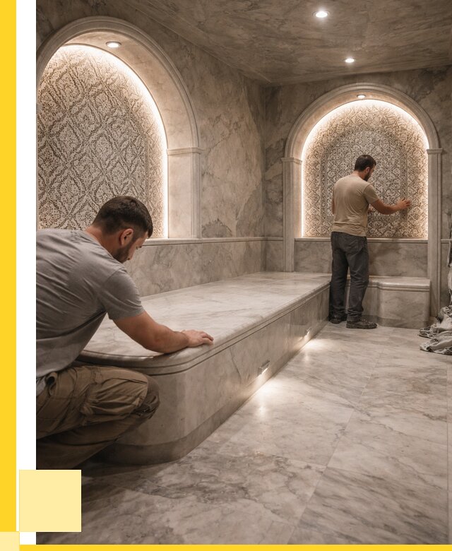 Турецкие бани под ключ в Находке от 257875 р. | ЭриданНхд