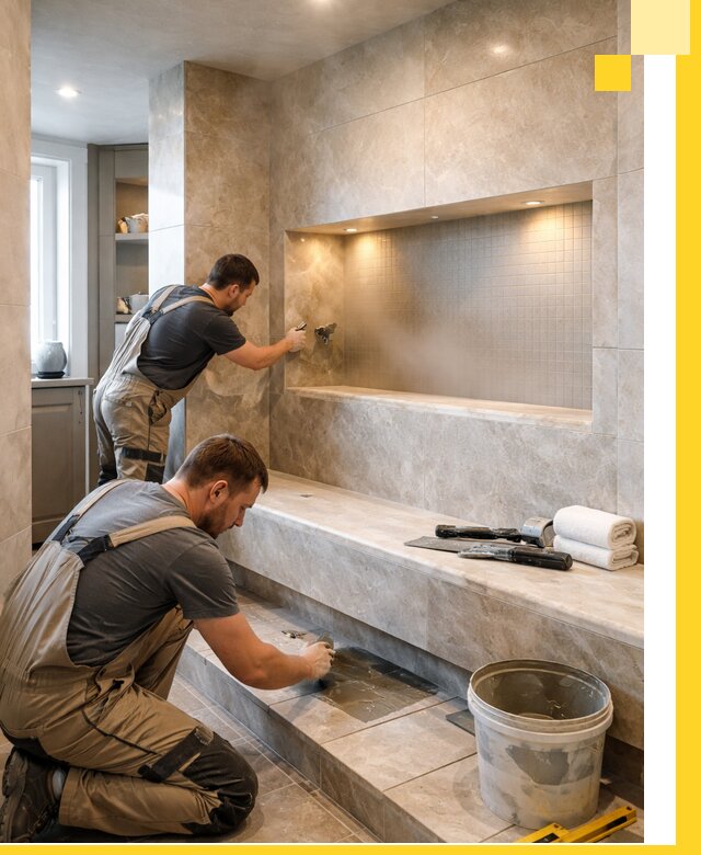 Профессиональное строительство хамама в квартире в Находке