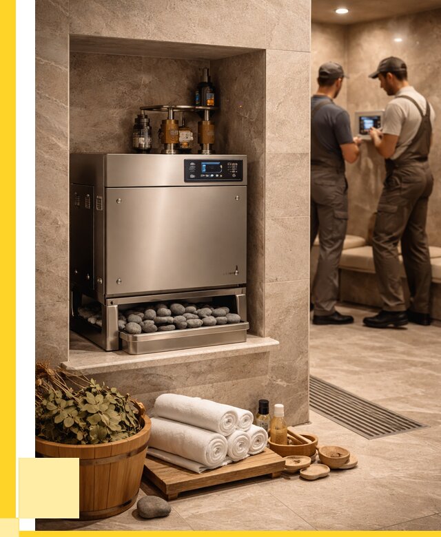 Парогенераторы для хамама в Находке от 77363 р. | ЭриданНхд