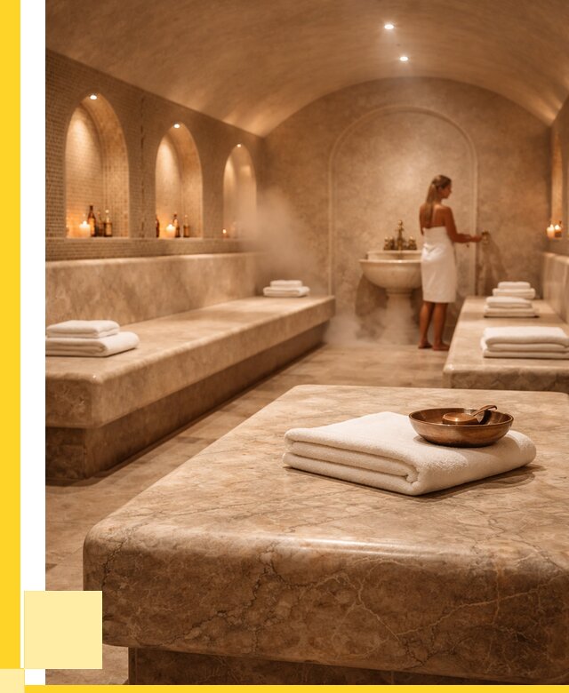 Лежаки для хамама в Находке под ключ от 36103 р. | ЭриданНхд