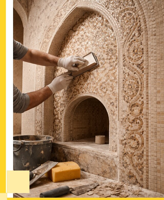 Мозаика для хамама в Находке под ключ от 5158 р. | ЭриданНхд