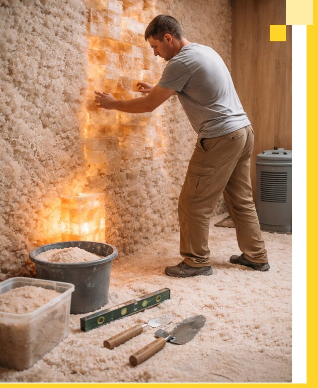 Проектирование и монтаж соляных комнат в Находке под ключ