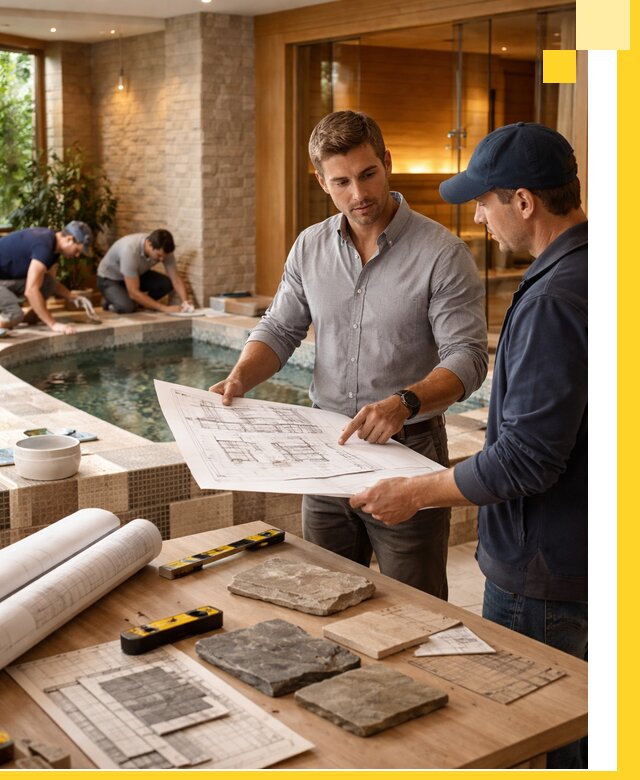 Проектирование SPA зон под ключ в Находке с инженерией