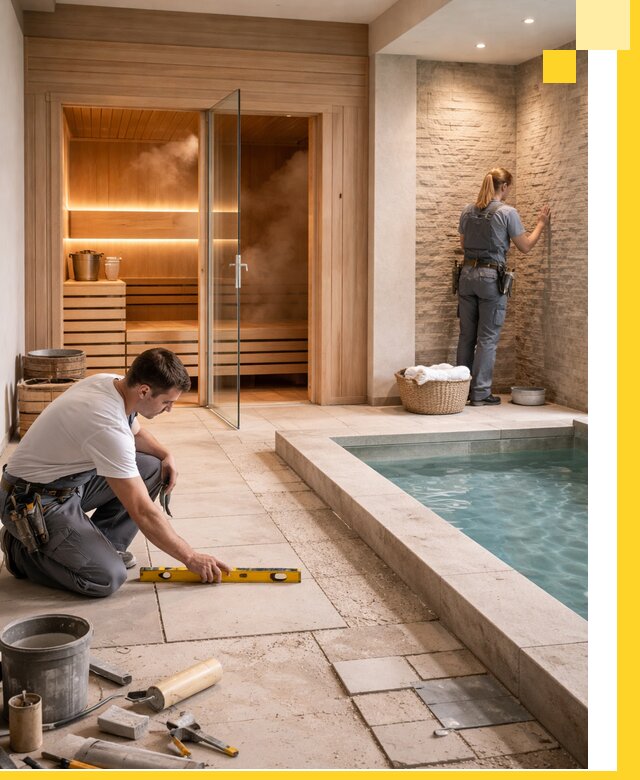 Комплексный дизайн и отделка интерьеров SPA под ключ в Находке